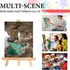 GXGLLPZBY Painting by Numbers for Adults Beginner, Cave Sea View Room Adult - Image 4