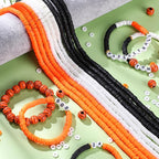 Ferreve 4200 Pcs Basketball 12 Strands Clay Beads Bracelet Making Kit, 100 - Image 4