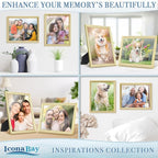 Icona Bay 8x10 Picture Frames, 6 Pack, Contemporary, Inspirations | These Icona - Image 4