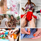 Printing Vines Sewing Project Kits, Travel Portable Sewing Set - Image 5