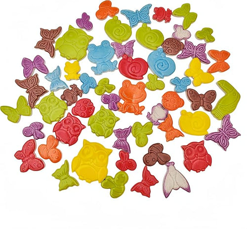 1.1lb Ceramic Mosaic Tiles, Mixed Colour Ceramic Mosaic Pieces - Image 2