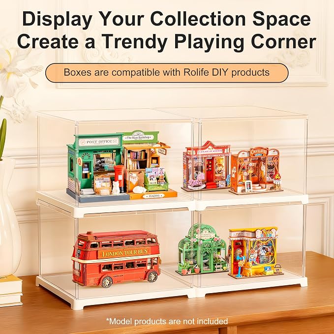 Rolife Acrylic Display Case Dust Cover - Image 5