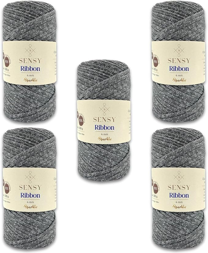 5 Skeins of Sensy Premium 4mm by SSENSY