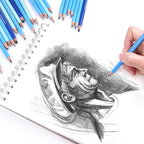 YYMIYU 24 Drawing Pencils Set, Art Sketching Pencils Charcoal Set 14B, & Soft - Image 4