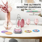 Cocktail Diamond Art Painting Coasters Kit - Image 5