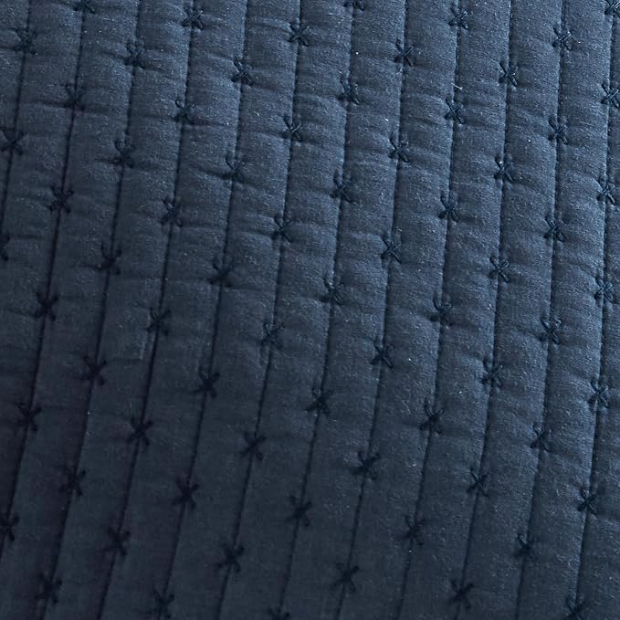 Levtex Home Cross Stitch Reversible Full/Queen Quilt Set - Image 6