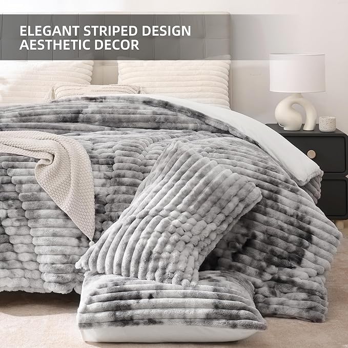 Smoofy Fluffy Twin Comforter Sets 2 Pieces - Image 3