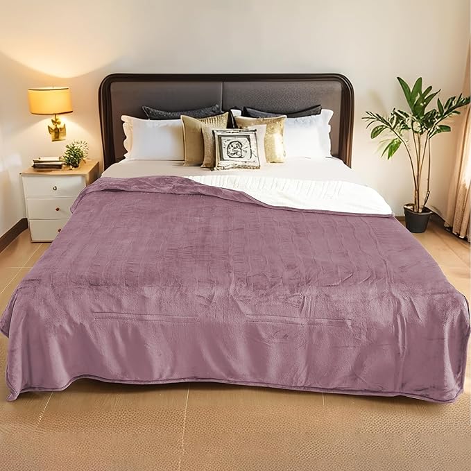LaffyLo Electric Heated Blanket Full Size 72 x 84, Fast Heating Blanket - Image 2