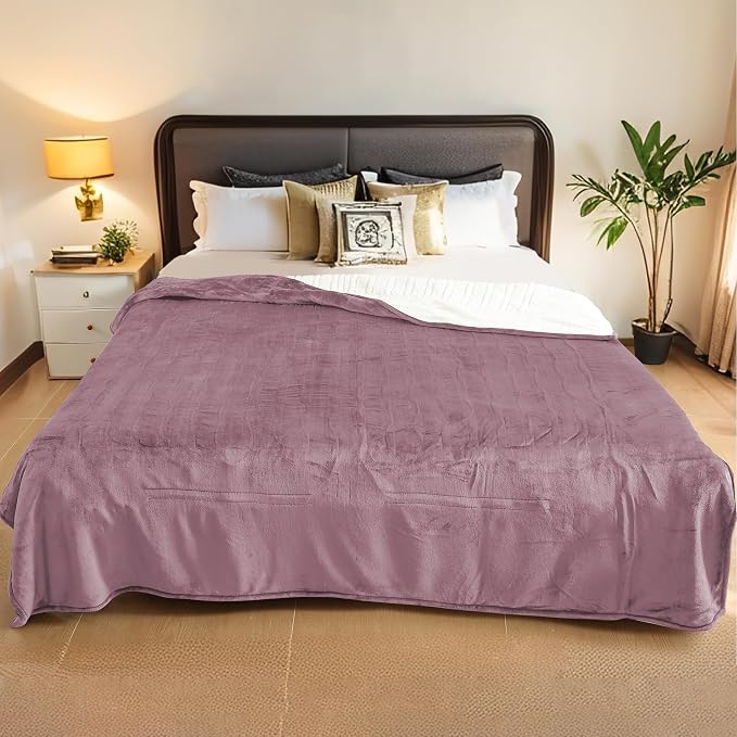 LaffyLo Electric Heated Blanket Queen Size 84 x 90, Dual Control, Fast Heating - Image 6