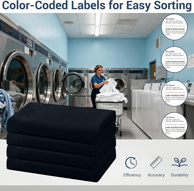 King Flat Sheet Only, 1 Pack Top Bed Sheets, Soft Breathable Brushed Microfiber - Image 4