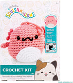 Original Squishmallows™ Crochet Kit – Archie Bag Charm, Axolotl Crochet Kit - Image 8