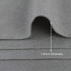 Jtnohx Color Felt, Soft Felt Sheets, 1.4mm Thick 8"x12" Handicraft Felt Fabrics - Image 2