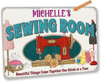 Personalized Sewing Room Sign Custom Sign Art Room Décor - Image 2