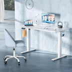 DUMOS 48 Inch Electric Standing Desk Height Adjustable, Sit to Stand Up - Image 4