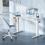 DUMOS 40 Inch Electric Standing Desk Height Adjustable, Sit to Stand Up - Image 4
