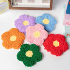 WATINC Flower Punch Needle Coaster Kit - Image 4