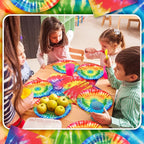 Zhehao 120 Pcs Disposable Paper Plates and Napkins Bulk Birthday Party - Image 5