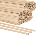 320Pcs Balsa Wood Sticks, 12 Inch Square Wooden Dowels, Hardwood Square Dowels by ZAUGONTW