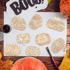 COCHIE DIY 3D Halloween Pumpkin Wood Crafts to Paint - Image 6