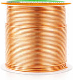 Mandala Crafts 22 Gauge Copper Tone Anodized Aluminum Craft Wire, 100 FT | - Image 2