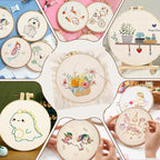 10 PCS Punch Needle Fabric | Pre-Cut Natural Cotton Tufting Cloth Monks Cloth - Image 6