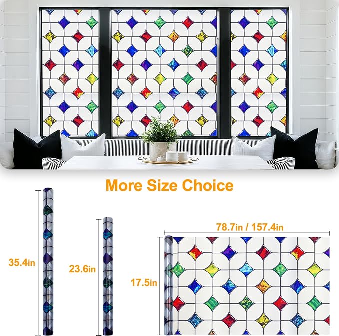 Stained Glass Window Film - Image 9