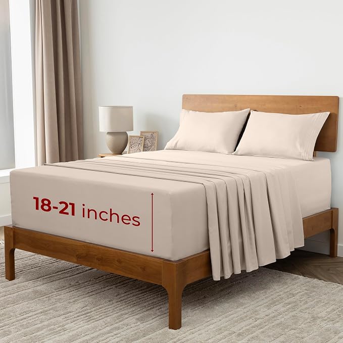 Mellanni Extra Deep Queen Sheets by Mellanni