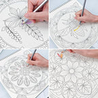 FUNLAVIE Adult Coloring Book - Image 6