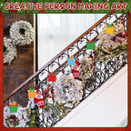 COCHIE Wooden Christmas Ornaments to Paint - Image 6