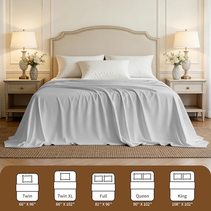 HBHLFZ Twin XL Flat Sheet - Image 3