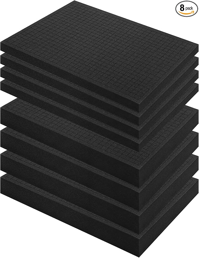 8 PCS Pick and Pluck Foam Inserts, Board Game Boxes, Storage Drawers by Zhaoyao