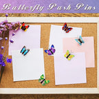 Epakh 30 Pcs Butterfly Thumb Tacks Decorative Butterfly Push Pins Push Pins - Image 6