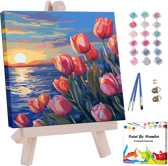 Artunion Framed Paint by Numbers Kit by ArtunionDriect
