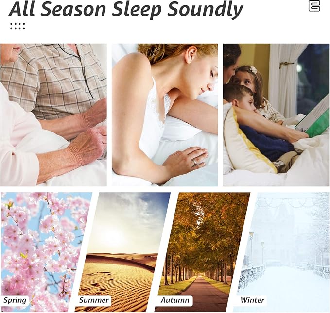 HYLEORY All-Season King Size Bed Comforter - Image 7