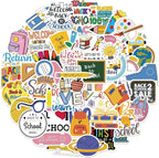 50PCS Back to School Stickers, First Day of School Teacher Reward Party - Image 5