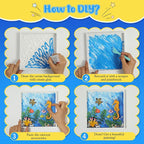 DIY Ocean Painting Kit, DIY Mosaic Arts and Craft Kits - Image 3