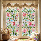 Rose Window Stained Glass Film, Privacy Window Cling - Image 8