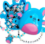 Original Squishmallows Boyle The Bat Bracelet Kit, Makes 3 Accessories by HorizonGroupUSA