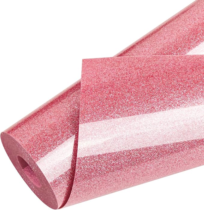 Glitter HTV Heat Transfer Vinyl, Sparkle HTV Compatible by Unknown