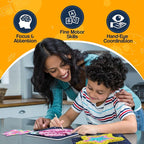 jackinthebox Poke Poke Art for Kids – Space Theme, Flower Pressing Kits - Image 7