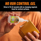 Gorilla Super Glue Gel XL, No‑Drip Control - Image 4