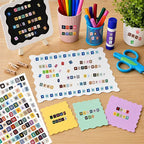 2608Pcs Magazine Letter Stickers - Image 5