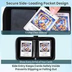 Mini Trading Card Binder Album, 1 Pocket Card Binder - Image 4