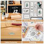 Enoin 4pcs 6 x 8 Inch Clear Acrylic/Plexiglass Sheet 0.060" 1/16 Inch Thick - Image 6