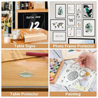 Enoin 4pcs 12x16 Inch Clear Acrylic/Plexiglass Sheet 0.060" 1/16 Inch Thick - Image 7