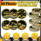 Funnymoom 60 Pcs Construction Birthday Party Decor 7 Inch Construction Cake - Image 2