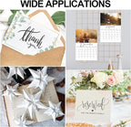 White Cardstock 8.5 x 11, 230gsm Cover Cardstock Paper, 85 Lb Heavy Card Stock - Image 7