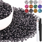 6000PCS 4mm Resin Rhinestones Bulk by BELLEBOOST