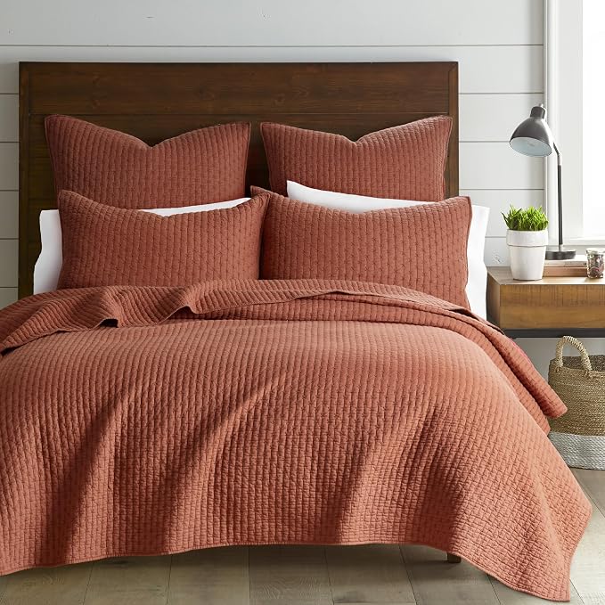 Levtex Home Cross Stitch Reversible King/Cal King Quilt Set by LevtexHome