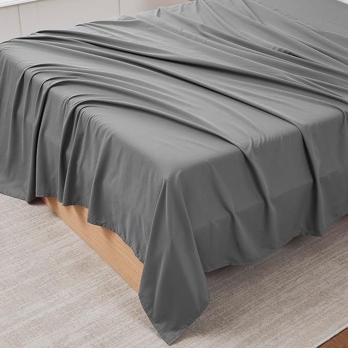Twin Flat Sheet Only by SweetHomeCollection